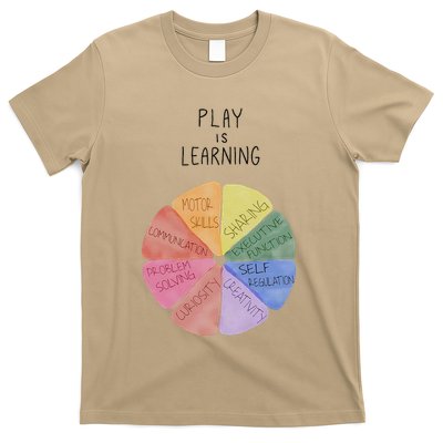 Play Is Learning Funny Teacher T-Shirt