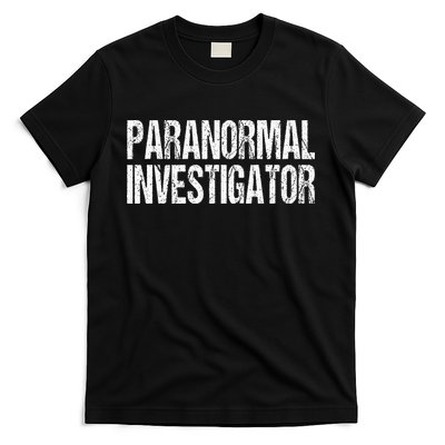 Paranormal Investigator Lazy Halloween Ghost Hunter Costume T-Shirt