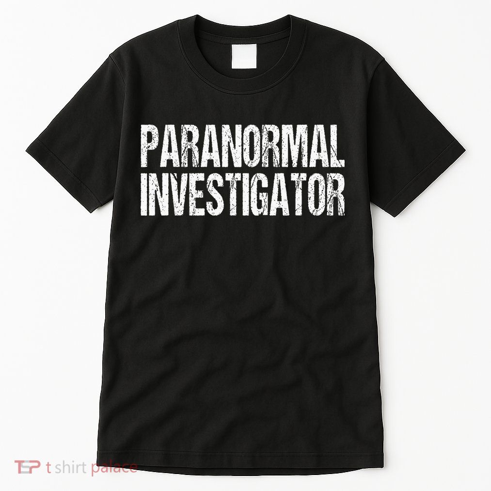 Paranormal Investigator Lazy Halloween Ghost Hunter Costume Tall T-Shirt