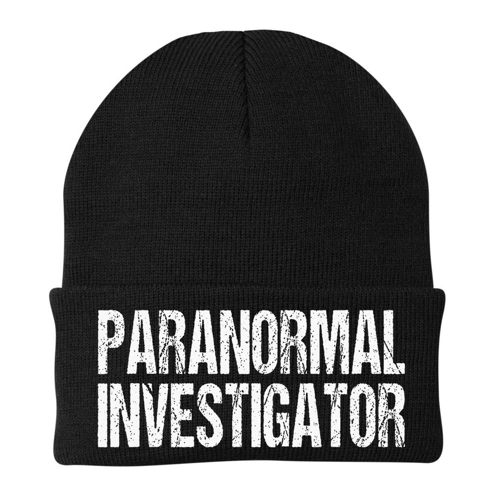 Paranormal Investigator Lazy Halloween Ghost Hunter Costume Beanie