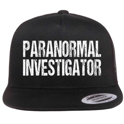 Paranormal Investigator Lazy Halloween Ghost Hunter Costume Flatbill Hat