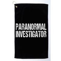 Paranormal Investigator Lazy Halloween Ghost Hunter Costume Golf Towel