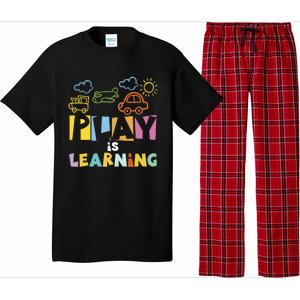 Play Is Learning Design T Designs For Teachers Preschool Gift Pajama Set