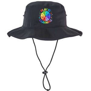 Play Is Learning Teachers Preschool Kindergartner Legacy Cool Fit Booney Bucket Hat