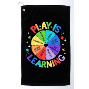 Play Is Learning Teachers Preschool Kindergartner Platinum Collection Golf Towel