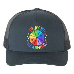 Play Is Learning Teachers Preschool Kindergartner Yupoong Adult 5-Panel Trucker Hat