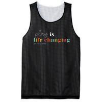 Play Is Life Changing Play Therapy Mesh Reversible Basketball Jersey Tank