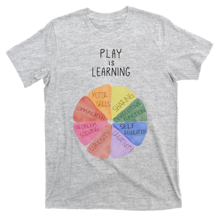 Play Is Learning Funny Teacher T-Shirt