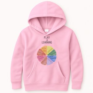 Play Is Learning Funny Teacher Kids Hoodie