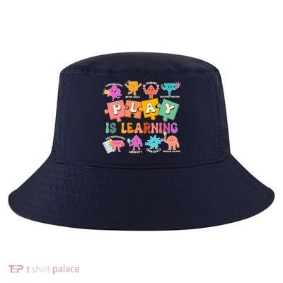 Play Is Learning Kindergarten Teacher Student Life Cool Comfort Performance Bucket Hat