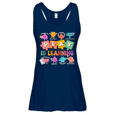 Play Is Learning Kindergarten Teacher Student Life Ladies Essential Flowy Tank