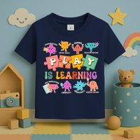 Play Is Learning Kindergarten Teacher Student Life Toddler T-Shirt