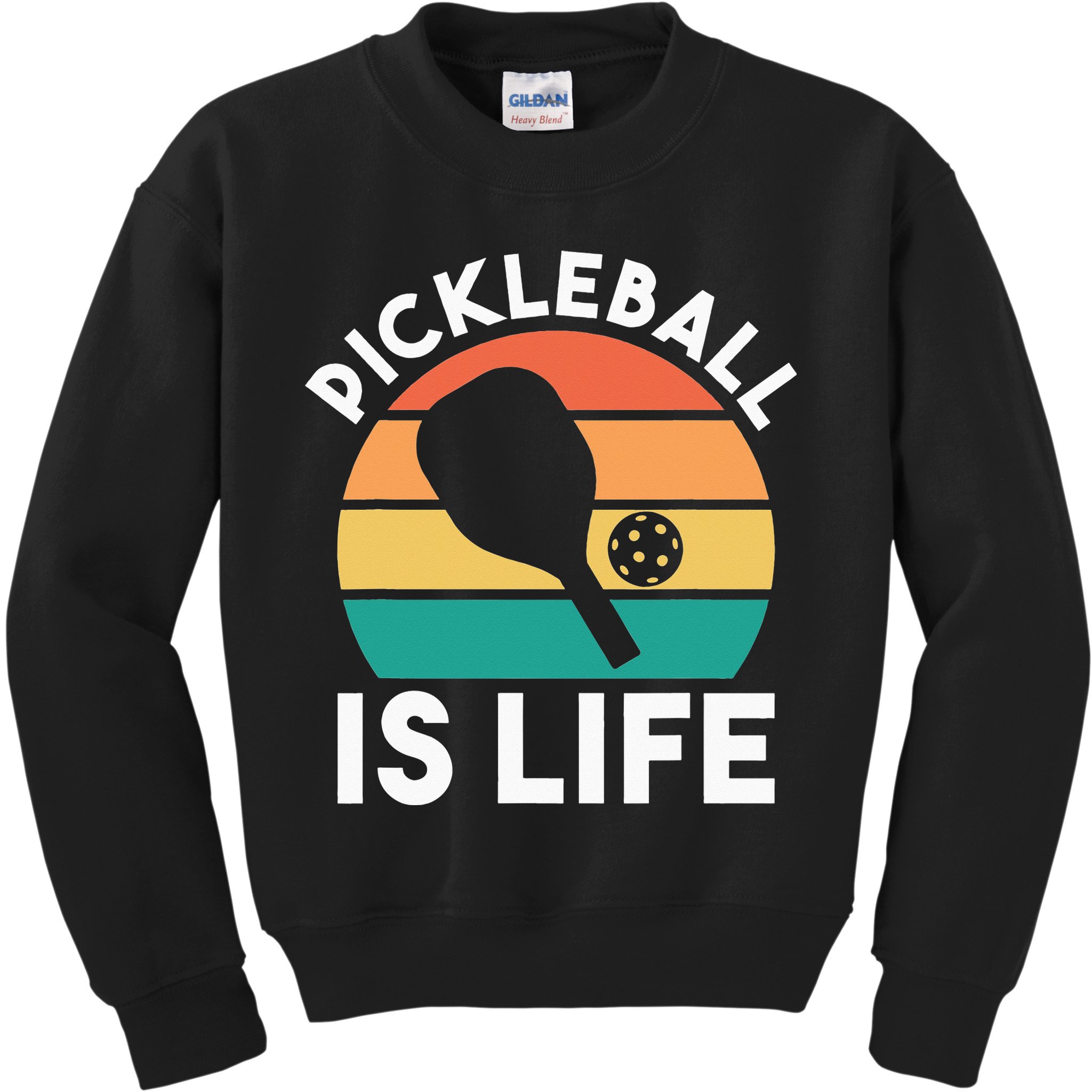 Pickleball Is Life Kids Sweatshirt
