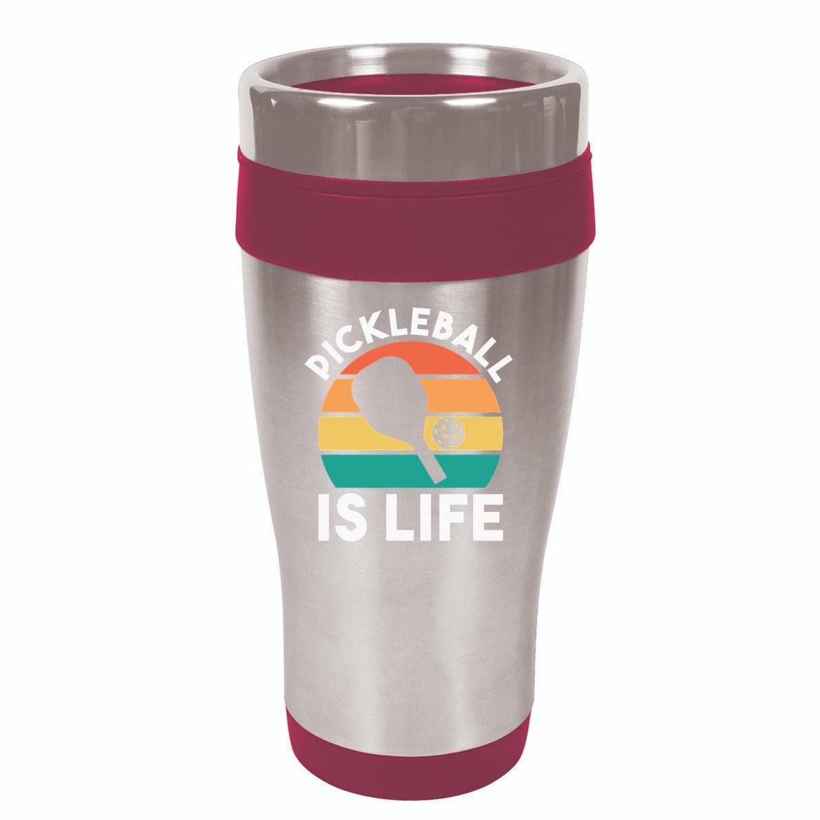Pickleball Is Life 16oz Travel Tumbler