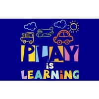 Play Is Learning Design T Designs For Teachers Preschool Gift Bumper Sticker