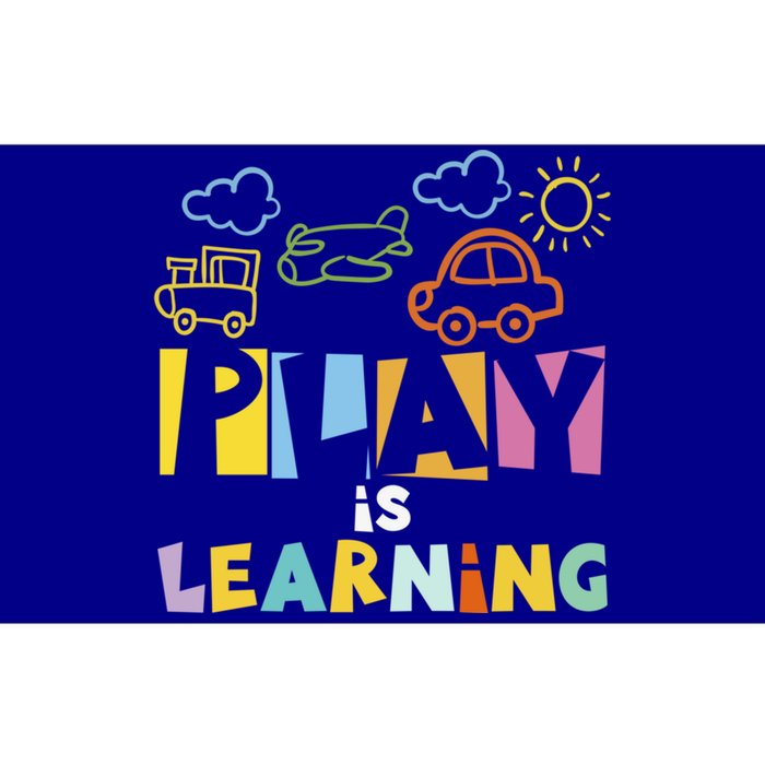 Play Is Learning Design T Designs For Teachers Preschool Gift Bumper Sticker