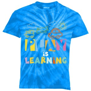 Play Is Learning Design T Designs For Teachers Preschool Gift Kids Tie-Dye T-Shirt