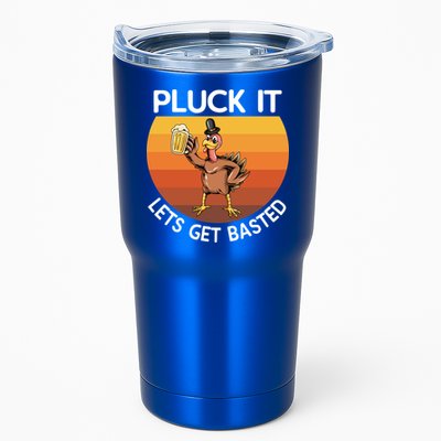 Pluck It Lets Get Basted Turkey Gift Tumbler