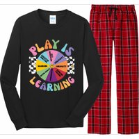 Play Is Learning Preschool Teacher Play Based Learning Long Sleeve Pajama Set