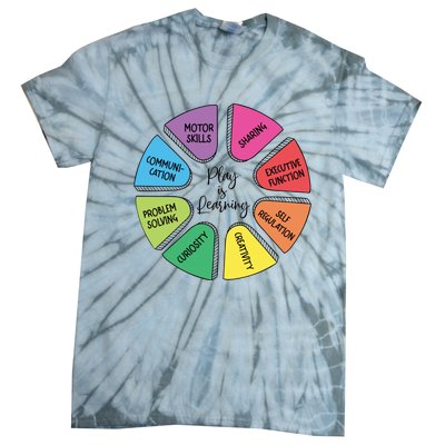 Play Is Learning Teacher Appreciation Tie-Dye T-Shirt