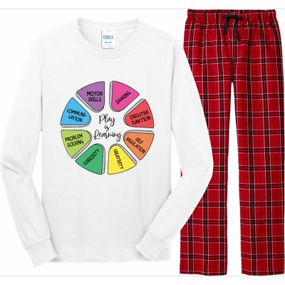 Play Is Learning Teacher Appreciation Long Sleeve Pajama Set