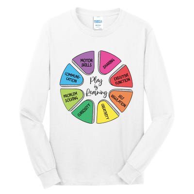 Play Is Learning Teacher Appreciation Tall Long Sleeve T-Shirt