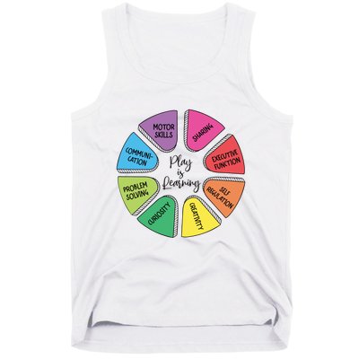 Play Is Learning Teacher Appreciation Tank Top