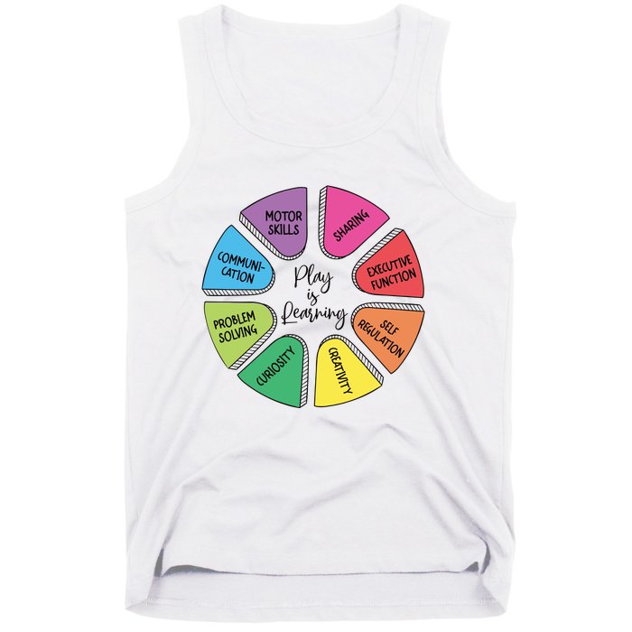 Play Is Learning Teacher Appreciation Tank Top