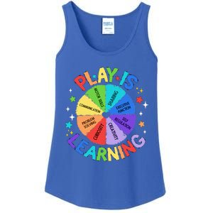 Play Is Learning Teachers Preschool Ladies Essential Tank