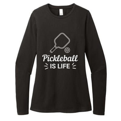 Pickleball Is Life Dink Enthusiast Gift. Womens CVC Long Sleeve Shirt