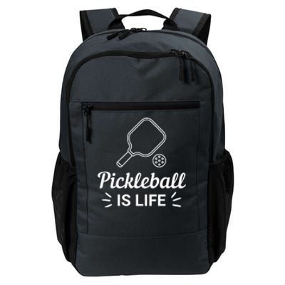 Pickleball Is Life Dink Enthusiast Gift. Daily Commute Backpack