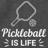Pickleball Is Life Dink Enthusiast Gift. Vector Backpack