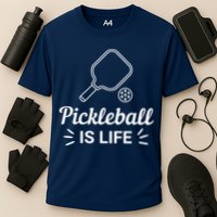 Pickleball Is Life Dink Enthusiast Gift. Cooling Performance Crew T-Shirt