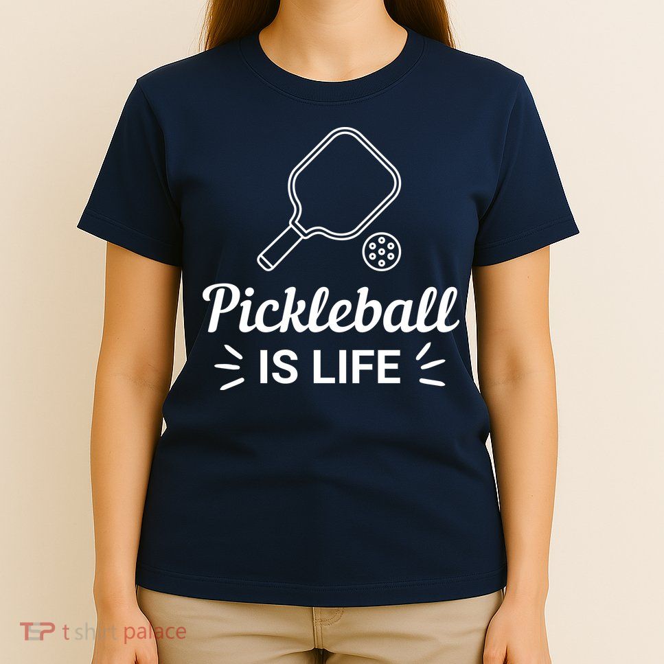 Pickleball Is Life Dink Enthusiast Gift. T-Shirt