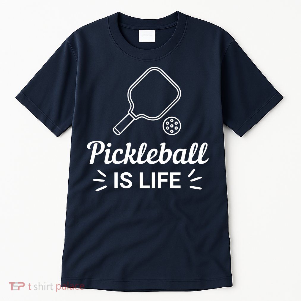 Pickleball Is Life Dink Enthusiast Gift. Tall T-Shirt