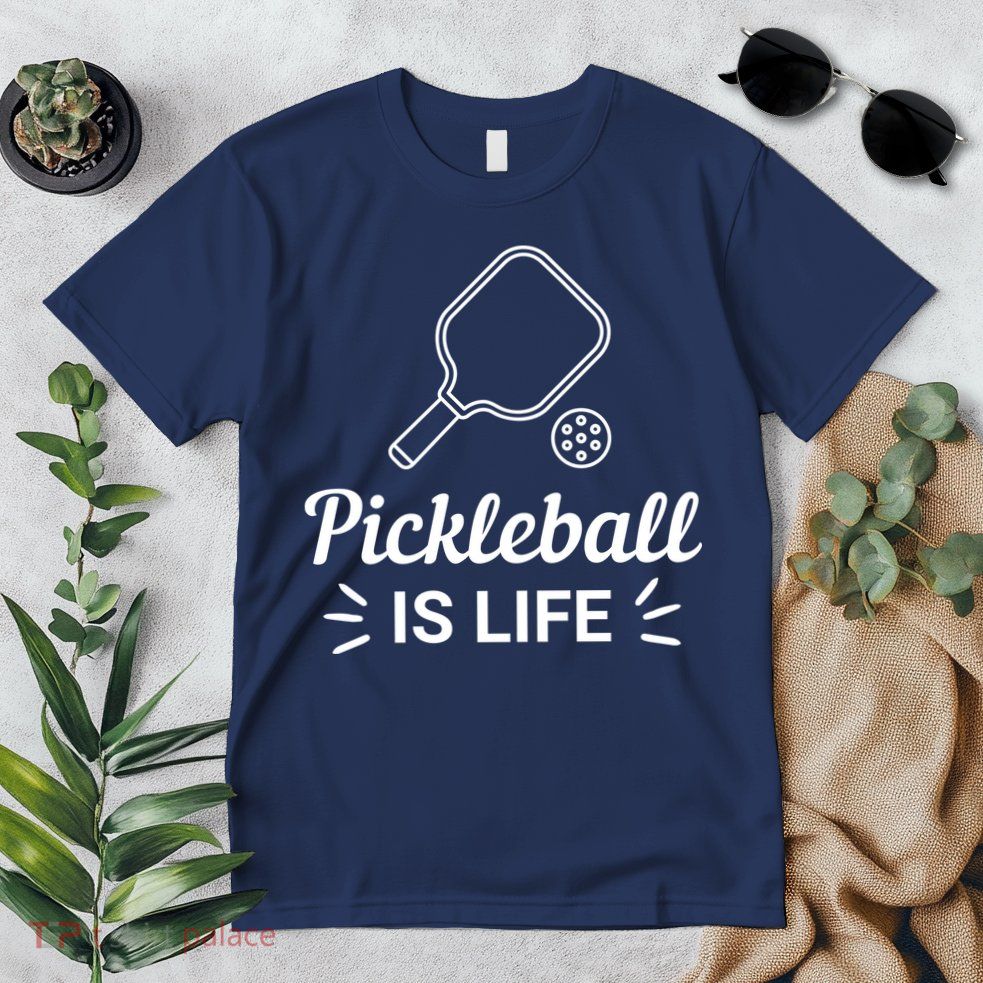 Pickleball Is Life Dink Enthusiast Gift. Premium T-Shirt