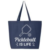 Pickleball Is Life Dink Enthusiast Gift. 25L Jumbo Tote