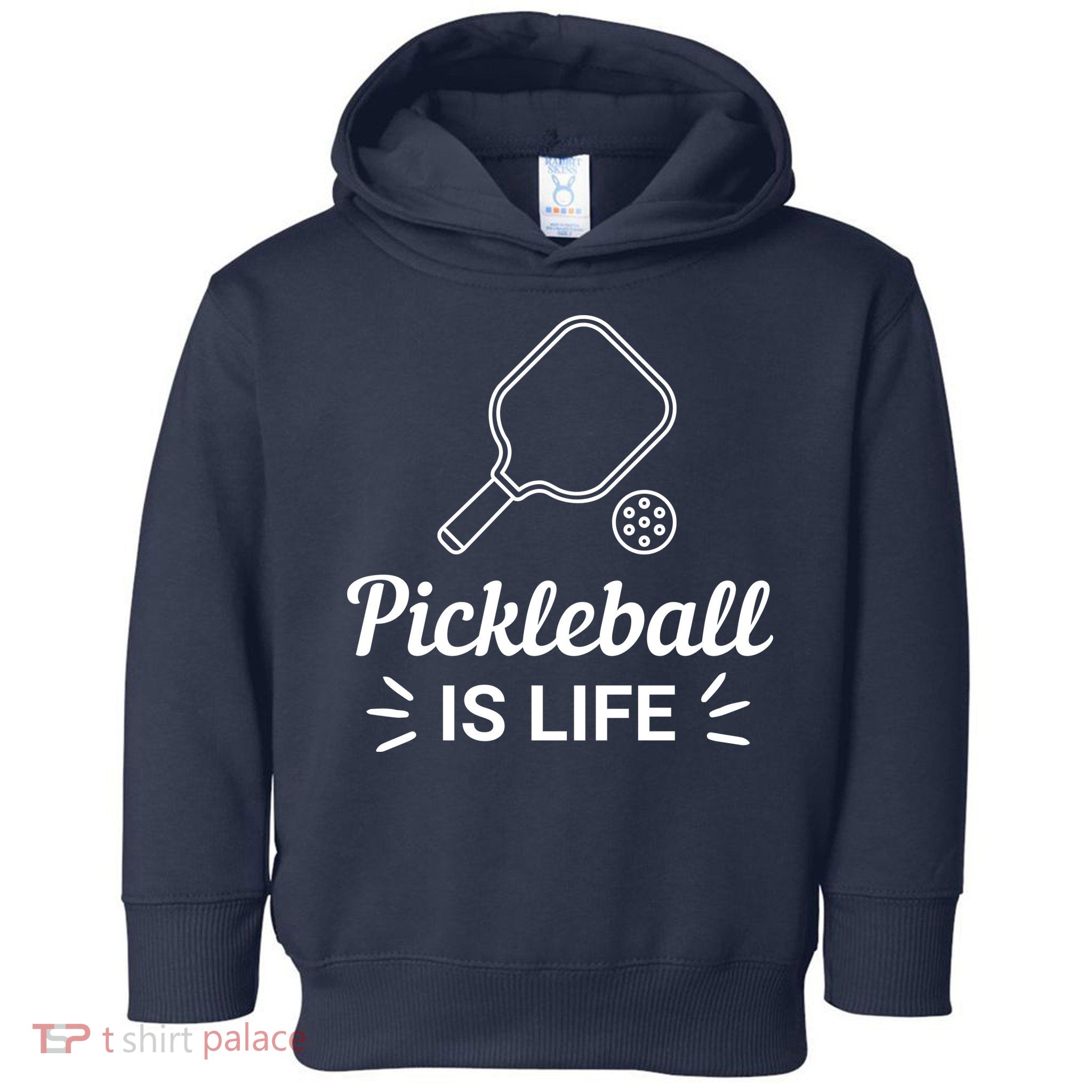 Pickleball Is Life Dink Enthusiast Gift. Toddler Hoodie