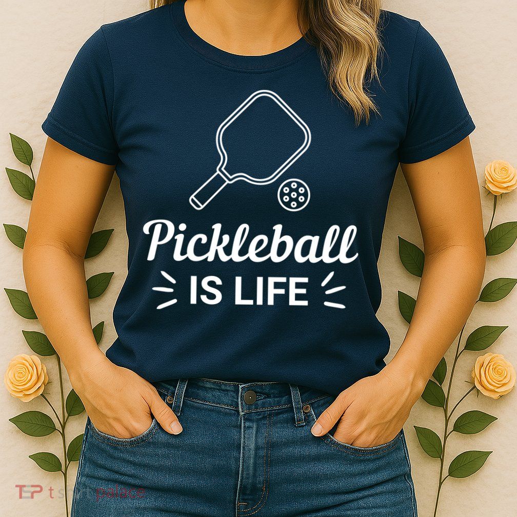 Pickleball Is Life Dink Enthusiast Gift. Womens T-Shirt