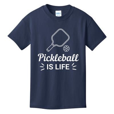 Pickleball Is Life Dink Enthusiast Gift. Kids T-Shirt