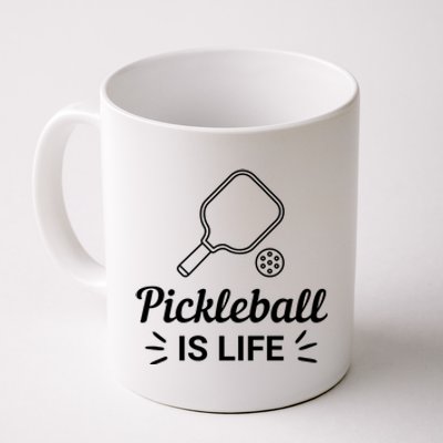 Pickleball Is Life Dink Enthusiast Gift. Coffee Mug