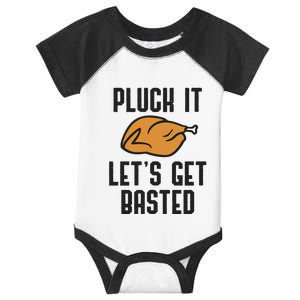 Pluck It Let's Get Basted Cute Gift Infant Baby Jersey Bodysuit