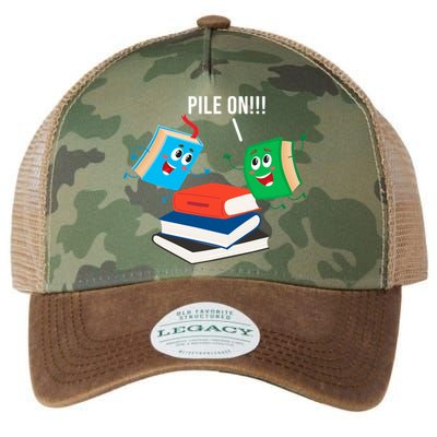 Pile On Books Legacy Tie Dye Trucker Hat