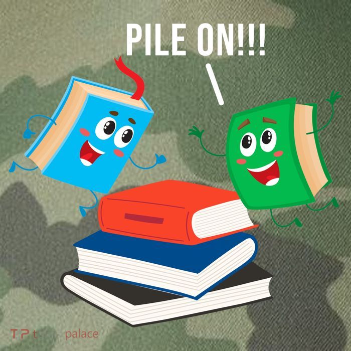 Pile On Books Legacy Tie Dye Trucker Hat