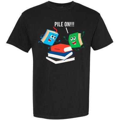 Pile On Books Garment-Dyed Heavyweight T-Shirt