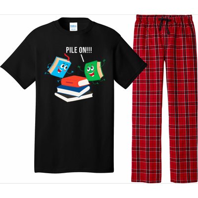 Pile On Books Pajama Set