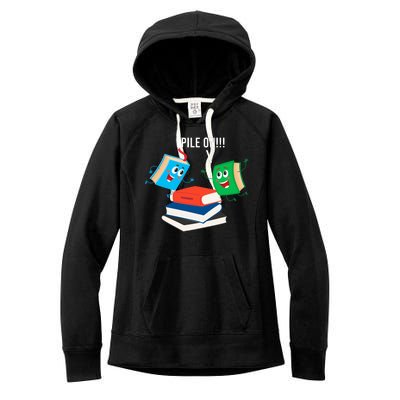 Pile On Books Women's Fleece Hoodie