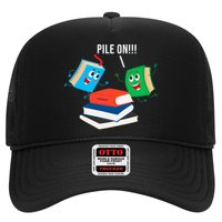 Pile On Books Trucker Hat