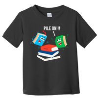 Pile On Books Toddler T-Shirt