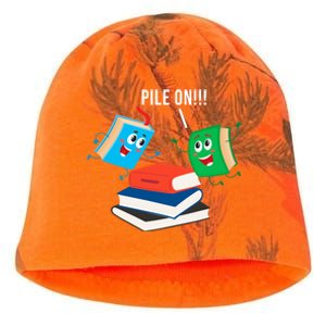 Pile On Books Kati - Camo Knit Beanie